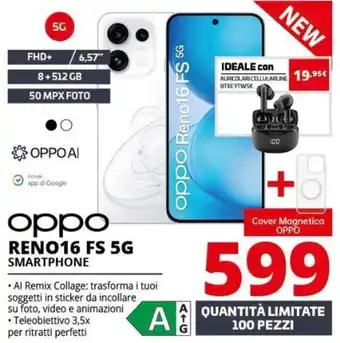 Oppo Reno16 FS 5G Smartphone