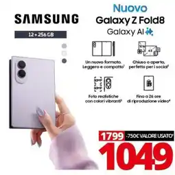 Comet Samsung Galaxy Z Fold8 offerta