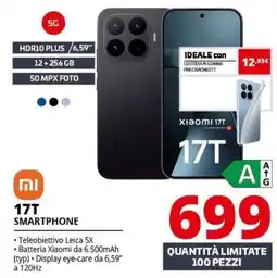 Comet Xiaomi 17T Smartphone offerta