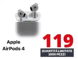 Comet Apple AirPods 4 offerta