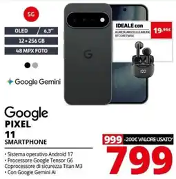Comet Google Pixel 11 Smartphone offerta