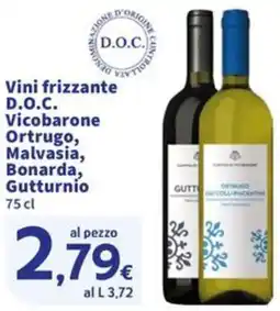 Sigma Vini frizzante D.O.C. Vicobarone offerta