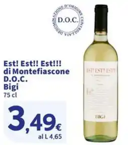 Sigma Est! Est!! Est!!! di Montefiascone D.O.C. Bigi offerta