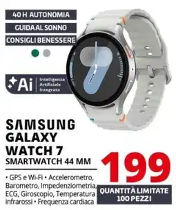 Comet Samsung Galaxy Watch 7 Smartwatch 44 mm offerta