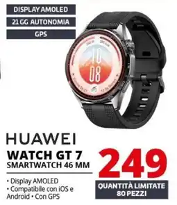 Comet Huawei Watch GT 7 Smartwatch 46 mm offerta