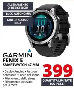 Comet Garmin Fenix E Smartwatch 47 mm offerta