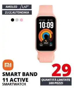 Comet Xiaomi Smart Band 11 Active Smartwatch offerta
