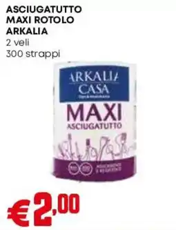 Pam Asciugatutto maxi rotolo Arkalia offerta