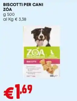 Pam Biscotti per cani ZóA offerta