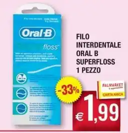 Palmarket Filo interdentale Oral-B Superfloss offerta
