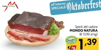 Speck del cadore MONDO NATURA