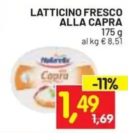 Centro Commerciale Discount Latticino fresco alla capra offerta