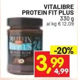 Centro Commerciale Discount Vitalibre Protein Fit Plus offerta