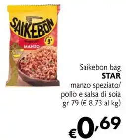 Maxi Supermercati Saikebon bag STAR manzo speziato offerta