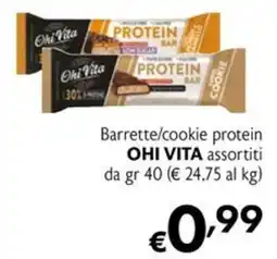 Eurospesa Barrette/cookie protein OHI VITA offerta