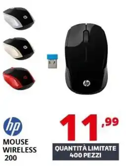 Comet hp Mouse Wireless 200 offerta