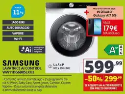 Comet Samsung lavatrice AI Control offerta