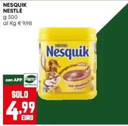 Pam Nesquik Nestlé offerta