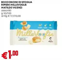 Pam Bocconcini di sfoglia ripieni MilleVoglie offerta