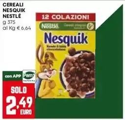 Pam Cereali Nesquik Nestlé offerta