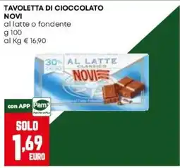 Pam Tavoletta di cioccolato Novi offerta