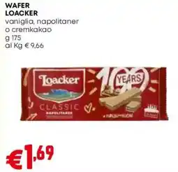 Pam Wafer Loacker Classic offerta