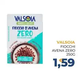 Moderna ValsOia fiocchi d'avena zero offerta