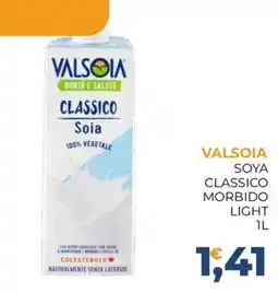 Moderna Valsòia soia classico morbido light offerta