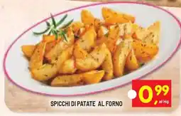 Centro Commerciale Discount Spicchi di patate al forno offerta