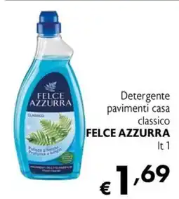 Maxi Supermercati Detergente pavimenti casa classico Felce Azzurra offerta