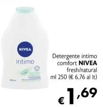 Detergente intimo comfort NIVEA fresh/natural