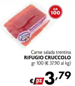 Maxi Supermercati Carne salada trentina Rifugio Cruccolo offerta