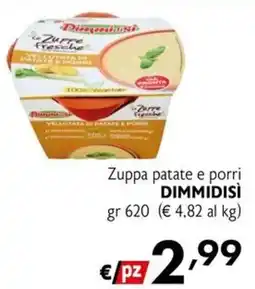 Maxi Supermercati Zuppa patate e porri Dimmidisì offerta