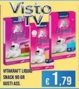 Azzurro Convenienza Vitakraft Liquid Snack offerta