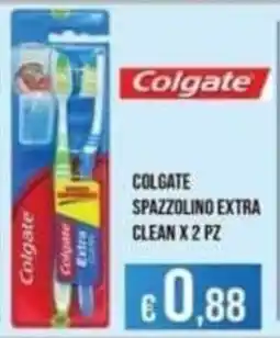 Azzurro Convenienza Colgate spazzolino extra clean offerta