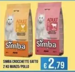 Azzurro Convenienza Simba crocchette gatto offerta