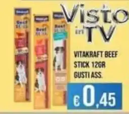 Azzurro Convenienza Vitakraft Beef Stick offerta