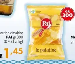 Eurospesa Patatine classiche PAI offerta