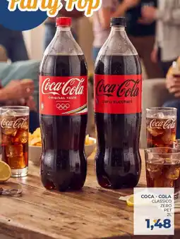Moderna Coca-Cola Classico Zero offerta