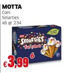 Mercati Alimentari Motta coni smarties offerta