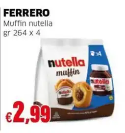 Mercati Alimentari Nutella muffin offerta