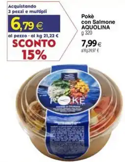 Docks Cash&Carry Pokè con Salmone Aquolina offerta