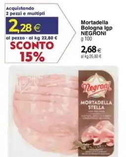 Docks Cash&Carry Mortadella Stella Negroni offerta