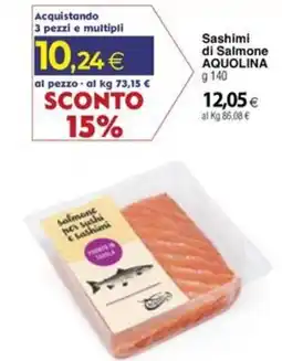 Docks Cash&Carry Sashimi di Salmone AQUOLINA offerta