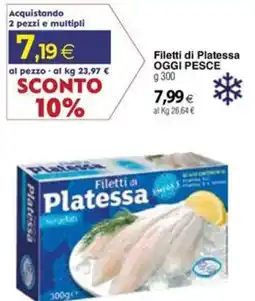 Docks Cash&Carry Filetti di Platessa Oggi Pesce offerta