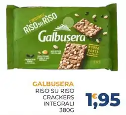 Moderna Galbusera Riso su Riso Crackers Integrali offerta