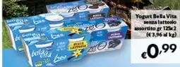 Spak Supermercati Yogurt Bella Vita senza lattosio offerta