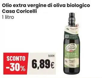 Olio extra vergine di oliva biologico Casa Coricelli