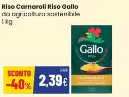 Coop Trentino Riso Carnaroli Gallo offerta