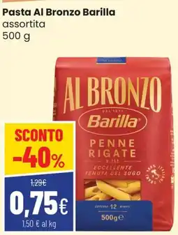 Coop Trentino Pasta Al Bronzo Barilla offerta